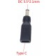 Alfais 4321 Type C To Dc 5V Pd 5.5*2.1mm Power Şarj Çevirici Dönüştürücü Adaptör