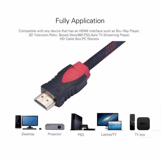 Alfais 4239 Hdmi Kablosu 1.4b 3D 1.5 Metre Hdmi Görüntü Kablosu