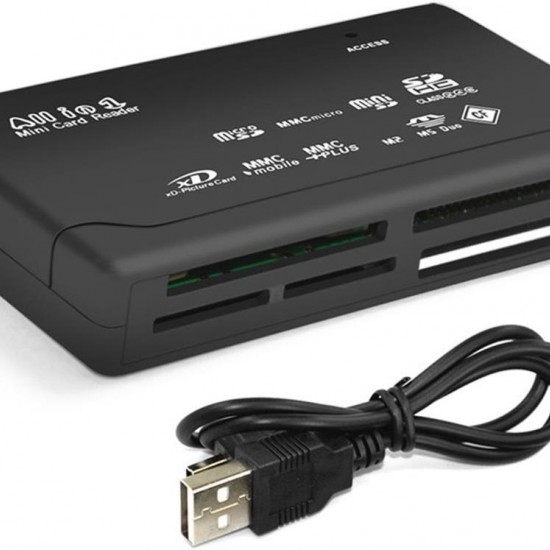 Alfais 4296 Usb Hub Micro SD Xd Mmc Ms Cf Tf Mini M2 Combo Kart Okuyucu
