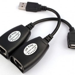 Alfais 5058 Rj45 Usb Ek Uzatıcı Cat5e 6 Kablosu Ekleme Extender