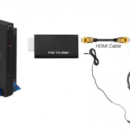 Alfais 5046 Ps2 To Hdmi Tv Kablosu Çevirici Dönüştürücü Adaptör