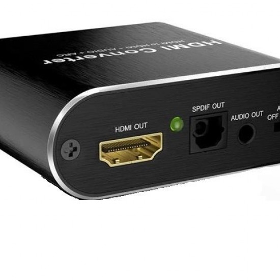 Alfais 4365 Hdmi To Hdmi Optik Stereo 2.0 4k Ayırıcı Çevirici Dönüştürücü Adaptör