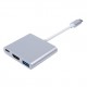 Alfais 4962 Usb 3.1 Type C To Hdmi Usb 3.0 Çevirici Dönüştürücü Adaptör Kablosu