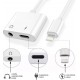 Alfais 4420 Lightning Kulaklık Şarj Çevirici Dönüştürücü Adaptör Aux Kablosu (iphone 7 8 X XR 11 Plu