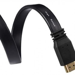 Alfais 4996 Yassı Flat Slim Hdmi Kablo Uyumlu 4k Full Hd 4k 60hz 2.0 Uyumlu 0.5M