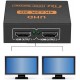 Alfais 4435 2 Port Uhd 4k Hdmi Switch Ekran Monitör Splitter Çoklayıcı Çoğaltıcı