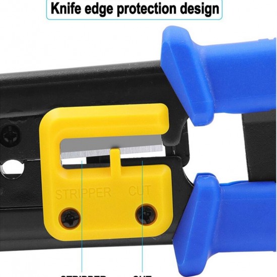 Alfais 4445 Ez Rj45 Rj11 Rj12 Yeni Nesil Konnektör Sıkma Pense Network Sıkma Pensesi