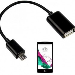 Alfais 4940 Micro Usb To Usb Çevirici Dönüştürücü Otg Klavye Mouse Flash Bağlantı Kablosu