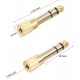 Alfais 4458 6.3 mm Erkek To 3.5 mm Dişi Çevirici Dönüştürücü Jack Adaptörü