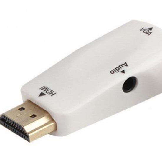 Alfais 4867 Hdmi To Vga Monitör Çevirici Dönüştürücü Adaptör