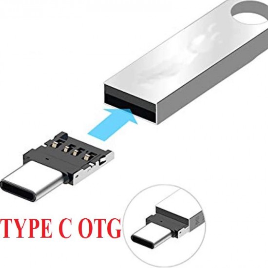 Alfais 4497 Type C To Usb Çevirici Mini Dönüştürücü Adaptör