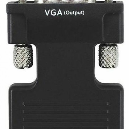 Alfais 4499 Ses Destekli Hdmi To Vga Monitör Çevirici Dönüştürücü Adaptör