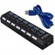 Alfais 4581 7 Port Usb 3.0 Hub Çoklayıcı Çoğaltıcı Switch