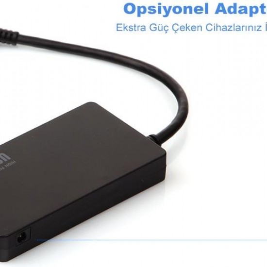 Alfais 4580 4 Port USB 3.0 Hub Çoklayıcı Çoğaltıcı Switch