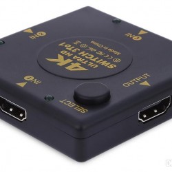 Alfais 4860 4K Ultra Hd Destekli Hdmi Çoklayıcı Switch 3 Port Çoğaltıcı Uhd