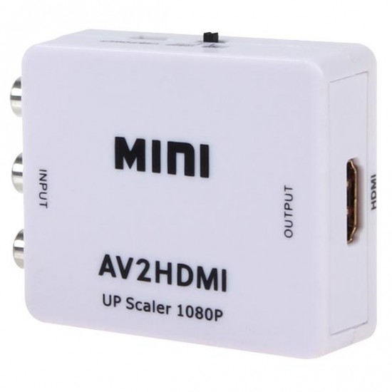 Alfais 4553 Rca Av To Hdmi Çevirici Dönüştürücü Adaptör