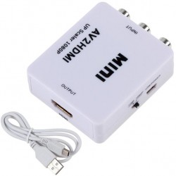 Alfais 4553 Rca Av To Hdmi Çevirici Dönüştürücü Adaptör