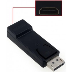 Alfais 4564 DisplayPort to Hdmi Adaptor Çevirici Dönüştürücü Adaptör Display Port