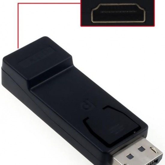 Alfais 4564 DisplayPort to Hdmi Adaptor Çevirici Dönüştürücü Adaptör Display Port