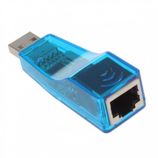Alfais 4592 Usb To Ethernet Çevirici Dönüştürücü Adaptor internet Cat5 Rj45