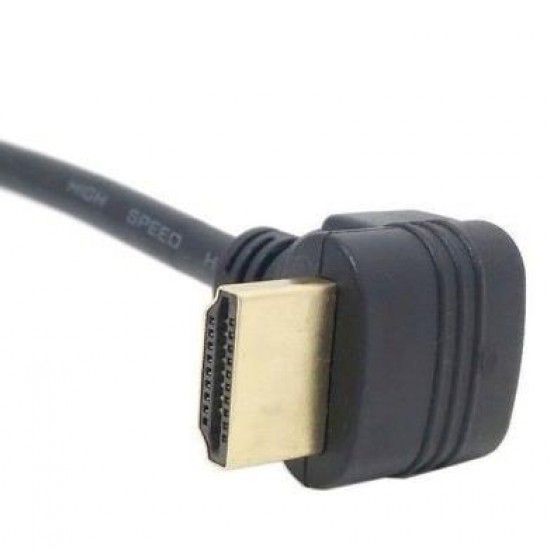 Alfais 4666 Hdmi Dişi Erkek Uzatma 90 Derece Dirsek Kablosu 0.5 Metre Alfais 4666 Hdmi Dişi Erkek Uzatma 90 Derece Dirsek Kablosu 0.5 Metre