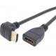 Alfais 4667 Hdmi Dişi Erkek Uzatma 90 Derece Dirsek Kablosu 1 Metre Alfais 4667 Hdmi Dişi Erkek Uzatma 90 Derece Dirsek Kablosu 1 Metre