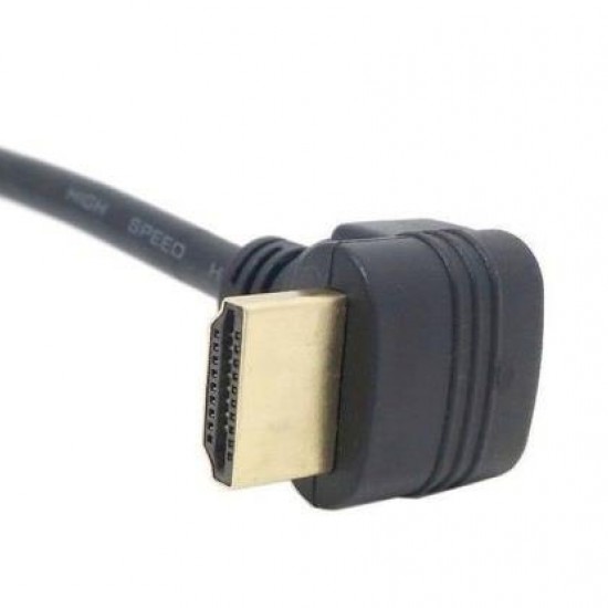 Alfais 4667 Hdmi Dişi Erkek Uzatma 90 Derece Dirsek Kablosu 1 Metre Alfais 4667 Hdmi Dişi Erkek Uzatma 90 Derece Dirsek Kablosu 1 Metre
