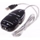 Alfais 4672 Usb Gitar Guitar Link Kablosu Çevirici Dönüştürücü Adaptör