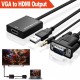 Alfais 4674 Vga To Hdmi Çevirici Dönüştürücü Adaptör Kablo Ucu Çevirici