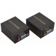 Alfais 4896 Rj45 Vga Ek Uzatici Cat5e 6 Kablos Extender 60 Metre