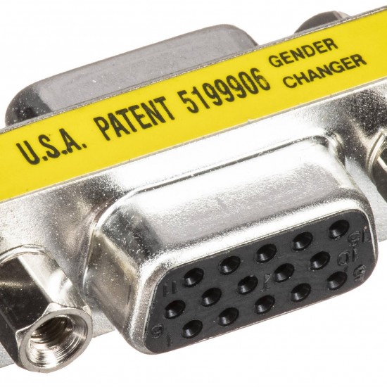 Alfais 4813 Vga To Vga Dişi Dişi Çevirici 15 Pin Dönüştürücü Adaptör