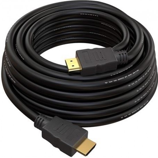 Alfais 5098 HDMİ Kablosu 10 Metre LCD Laptop FULLHD Ara Bağlantı Erkek-Erkek TV Kablo Ps3 Ps4 Xbox U