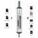 Alfais 4858 Type C Usb Kart Okuyucu Micro Sd Card Reader Çevirici Dönüştürücü Adaptör