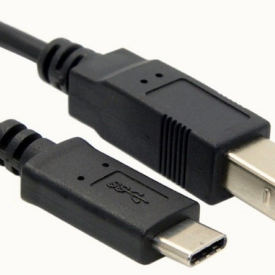 Alfais 4969 Tpe C To Usb Printer Yazıcı Tarayıcı Ara Bağlantı Kablosu 1.5Metre
