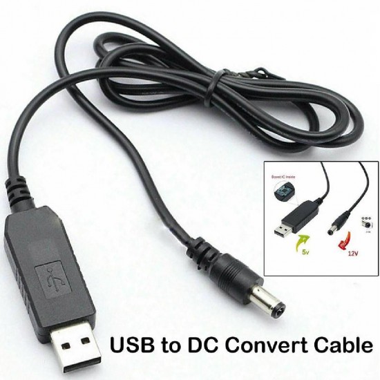 Alfais 4322 5V To 12V Dc Usb Voltaj Yükseltici Çevirici Adaptör Kablosu