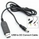 Alfais 4322 5V To 12V Dc Usb Voltaj Yükseltici Çevirici Adaptör Kablosu