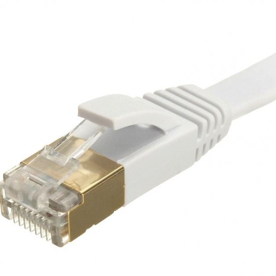Alfais 4256 Cat7 Ethernet Rj45 Modem Internet Kablosu 1 Metre 10gbps 600mhz