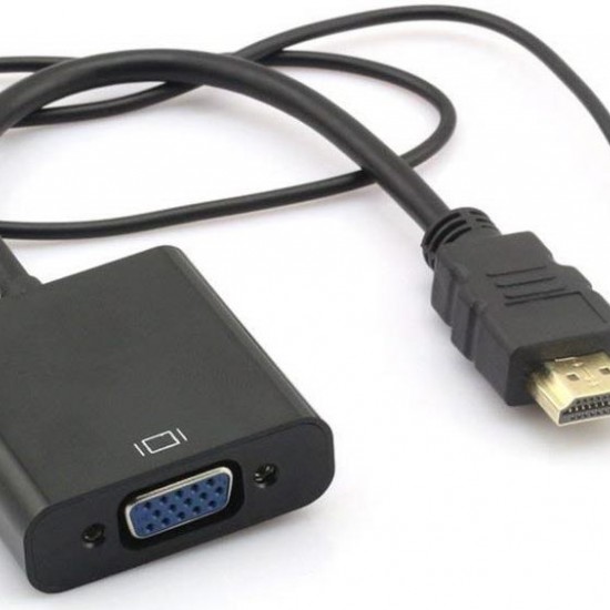 Alfais 4488 Hdmi To Vga Ses Destekli Monitör Dönüştürücü Kablo Çevirici Adaptör Alfais 4488 Hdmi To Vga Ses Destekli Monitör Dönüştürücü Kablo Çevirici Adaptör