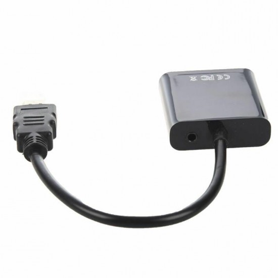 Alfais 4488 Hdmi To Vga Ses Destekli Monitör Dönüştürücü Kablo Çevirici Adaptör Alfais 4488 Hdmi To Vga Ses Destekli Monitör Dönüştürücü Kablo Çevirici Adaptör