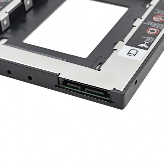 Alfais 4716 9.5mm Sata Hdd Harddisk Caddy Kızak Kutu Laptop Ssd Notebook İkinci Hdd Takma