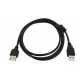 Alfais 4224 Usb Dişi Erkek Uzatma Ekleme Kablosu 1.5 Metre