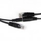 Alfais 4252 Ip Kamera RJ45 Kablosu Poe Set Ethernet Cat5 Adaptör Güç Power KablosuA