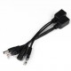 Alfais 4252 Ip Kamera RJ45 Kablosu Poe Set Ethernet Cat5 Adaptör Güç Power KablosuA
