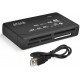 Alfais 4296 Usb Hub Micro SD Xd Mmc Ms Cf Tf Mini M2 Combo Kart Okuyucu