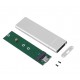 Alfais 4357 M.2 Sata SSD Ngff To Type C USB 3.0 B-Key Mini Çevirici Adaptör Harici Harddisk Kutusu