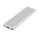 Alfais 4357 M.2 Sata SSD Ngff To Type C USB 3.0 B-Key Mini Çevirici Adaptör Harici Harddisk Kutusu