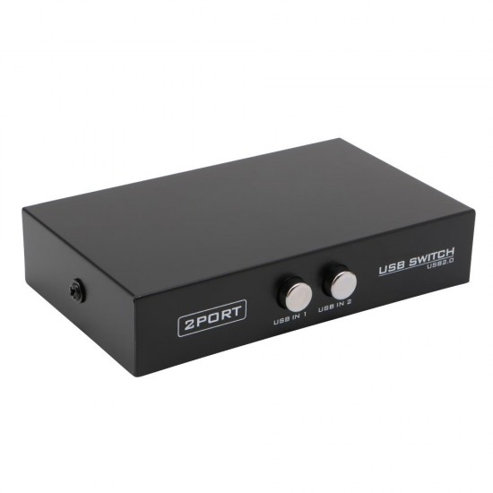 Alfais 5020 2 Port Yazıcı Printer USB Çoklayıcı Switch Splitter Hub