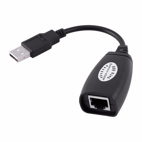 Alfais 4406 4 Port Cat Rj45 Usb Hub Ek Uzatma Extender (50 Metre)