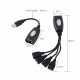 Alfais 4406 4 Port Cat Rj45 Usb Hub Ek Uzatma Extender (50 Metre)