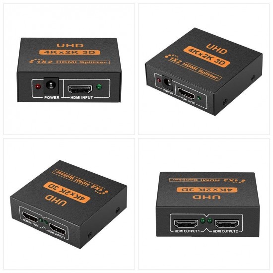 Alfais 4435 2 Port Uhd 4k Hdmi Switch Ekran Monitör Splitter Çoklayıcı Çoğaltıcı